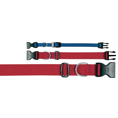 COLLARE NYLON - ROSSO CM 36-56