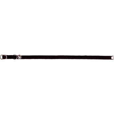 COLLARE NYLON ELASTICIZZATO + CAMPANELLO - VARI COLORI CM 31,0