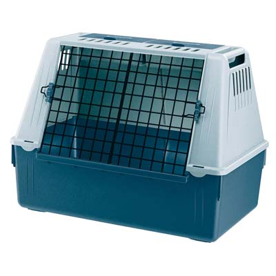 TRASPORTINO X CANI ATLAS CAR 80 FERPLAST - CM 82X51 H.CM 61