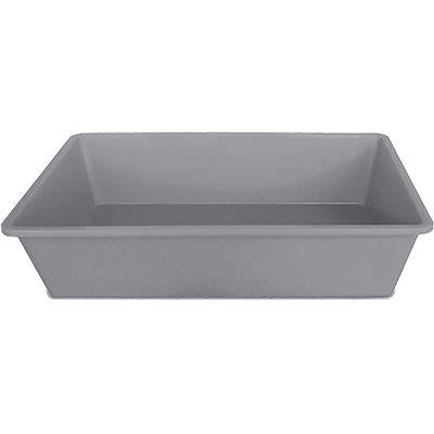TOILETTE X GATTI APERTA STEFANPLAST - PP GRIGIO CM 50X35 H.CM 12