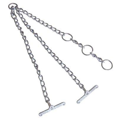 LEGAME PRUSSIANO 3 CAPI - ACCIAIO ZINCATO N° 25 MM 7 CF=PZ 6