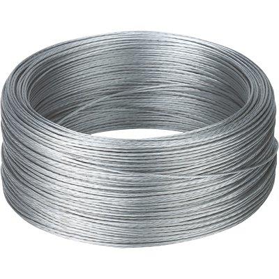 CAVETTO ELETTRORECINZIONE KERBL - ACCIAIO ZINCATO MM 1,5 MT 200