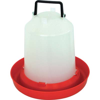 ABBEVERATOIO AVICOLI A SIFONE + MANIGLIA CONTRO - PP LT 10 D MM 35