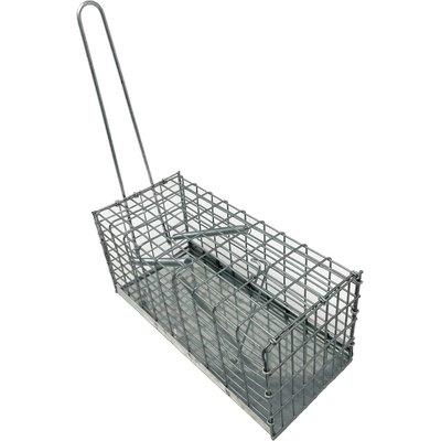 TRAPPOLA TOPI A GALLERIA STARS - ACCIAIO ZINC CM 14X30 H.CM 14