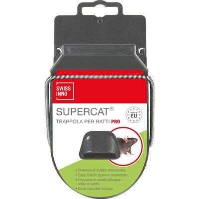 TRAPPOLA TOPI SUPERCAT PRO MAXI SWISSINNO - PLASTICA CM 19