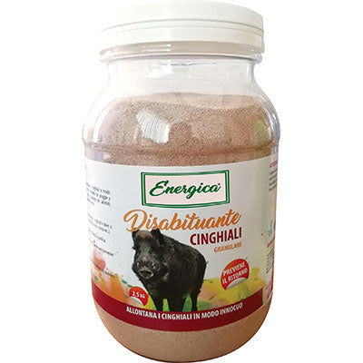 DISABITUANTE CINGHIALE GRANULARE ENERGICA - KG 2,5