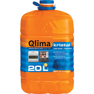 COMBUSTIBILE STUFA RADIANTE KRISTAL QLIMA - TAPPO BLU LT 20