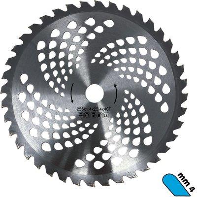 DISCO X DECESPUGLIATORE AL TUNGSTENO STARS - ACCIAIO DENTI 40 D.MM 255 S.MM 2,0 WIDIA MM 4