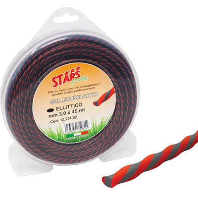 FILO X DECESPUGLIATORE SILENZIATO STARS - MM 3,0 MT 45