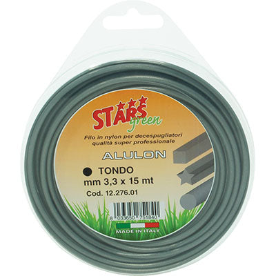 FILO X DECESPUGLIATORE TONDO ALULON STARS - MM 3,3 MT 15