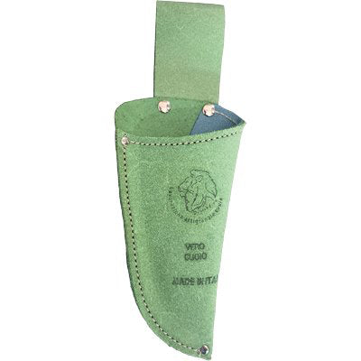 FODERO FORBICE POTA RIVETTATO PREMIUM - CUOIO CM 10X28