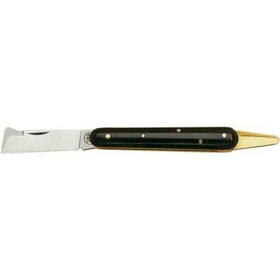 COLTELLO SERRAMANICO INNESTO 202 P SP OT DUE BUOI - ACCIAIO/PLT CM 19