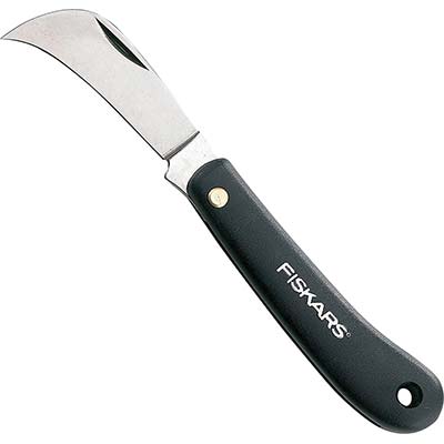 COLTELLO SERRAMANICO INNESTO A RONCOLA K62 FISKARS - MM 170