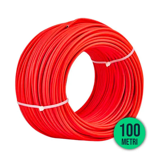 PV Cable 10mm² Red For Solar Panel 100meters