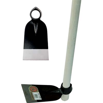 ZAPPA OCCHIO TONDO 016 + MANICO ORSATTI - ACCIAIO FORGIATO/FAGGIO GR 600 MM 105X155 H.CM 130