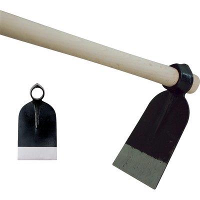ZAPPA OCCHIO TONDO 015 + MANICO ORSATTI - ACCIAIO FORGIAT/FAGGIO GR  800 MM 120X190 H.CM 130