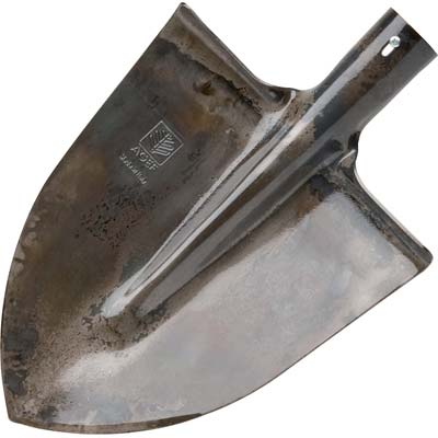 VANGHETTO A PUNTA STAMPATO AGEF - ACCIAIO CM 29X25 O.MM 39