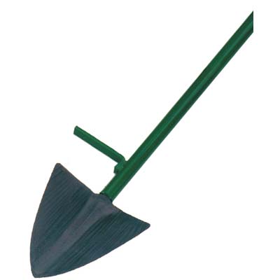 VANGA SPLUGA + MANICO - ACCIAIO FORGIATO SX CM 24X25 H.CM 148