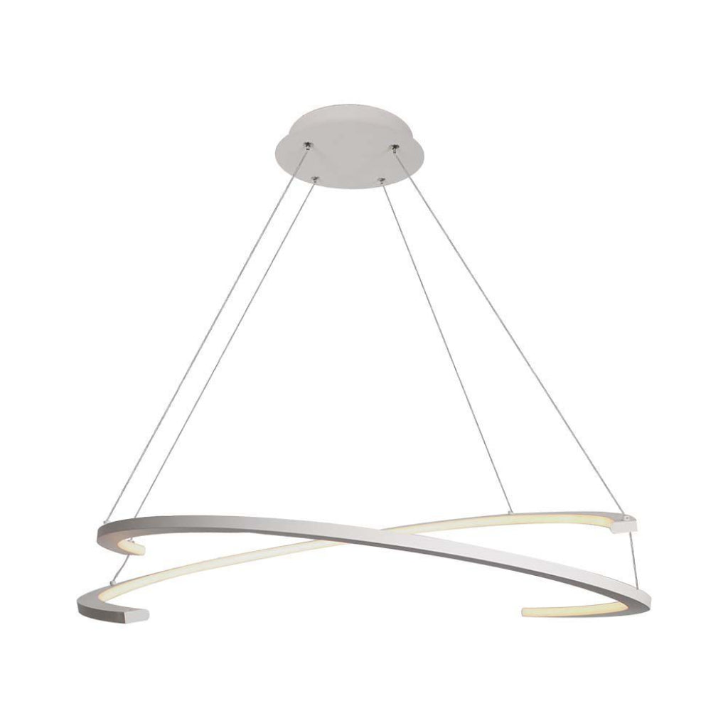 48W LED Designer Hanging Light 800*1200MM Triac Dimmable 4000K White