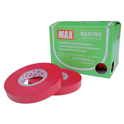 NASTRO X LEGATRICE ORIGINALE MAX - ROSSO MM 11 ML 16 CF=PZ 10