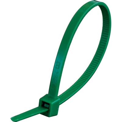 FASCETTA AUTOBLOCCANTE VERDE WORKIT - NYLON MM 4,8X200 CF=PZ 100