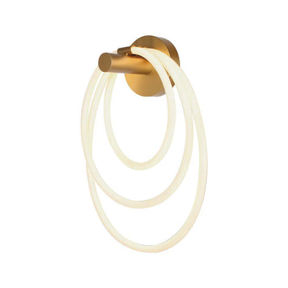 37W LED Designer Wall Lamp 35*18*50CM Gold 3000K