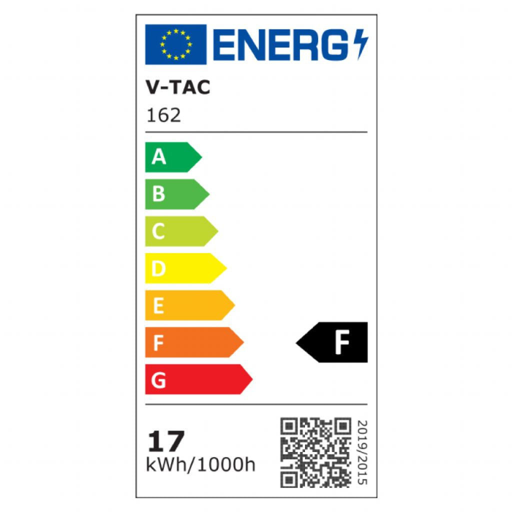 LED Bulb Samsung Chip 17W E27 A65 Plastic 3000K