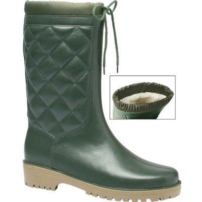 STIVALE PVC IMBOTTITO CARRARMATO WALENKY MA-CRI - VERDE 42