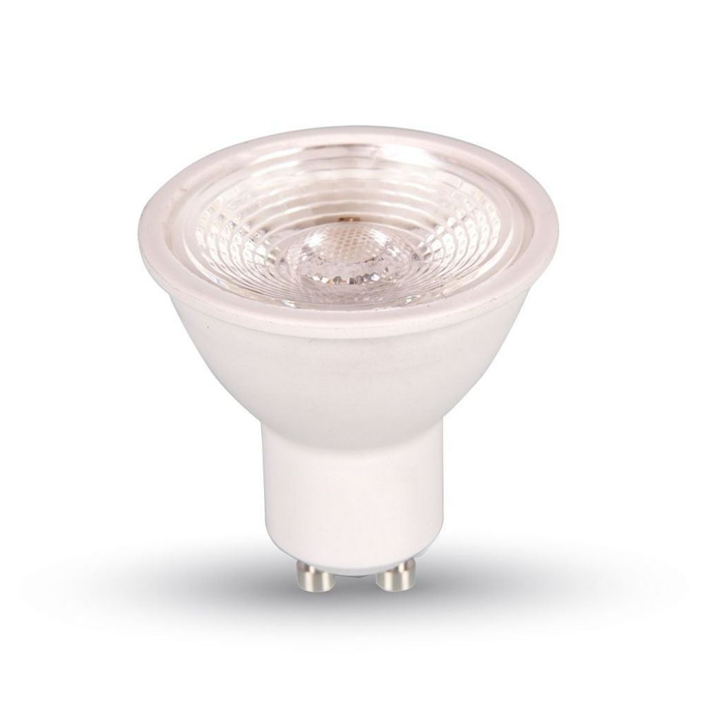 LED Spotlight 7W GU10 Plastic with Lens 6400K Dimmable 38°