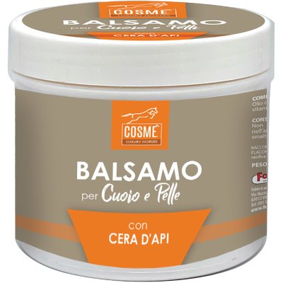 BALSAMO CERA API PELLE E CUOIO - GR 500