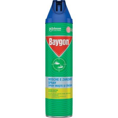 INSETTICIDA MOSCHE E ZANZARE BAYGON - SPRAY ML 400