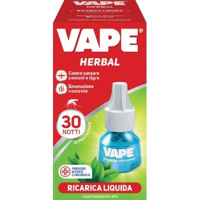 RICARICA LIQUIDA HERBAL ZANZARE VAPE MAGIC - DURATA NOTTI 30