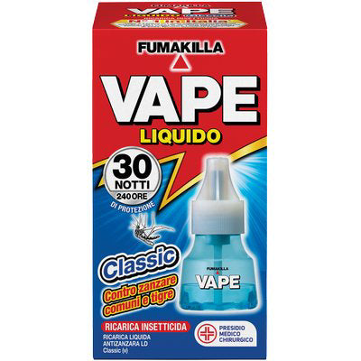 RICARICA LIQUIDA ZANZARE VAPE MAGIC - CLASSIC DURATA NOTTI 30