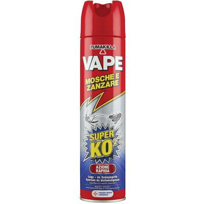 INSETTICIDA MOSCHE E ZANZARE VAPE - SPRAY ML 400