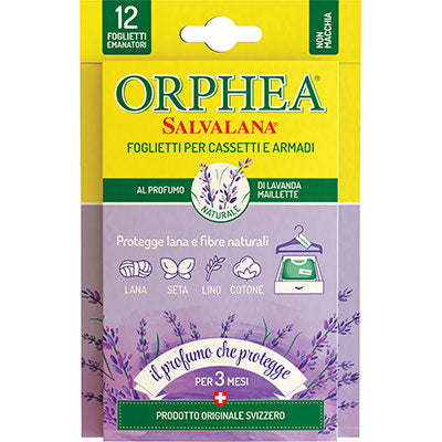 ANTITARME SALVALANA FOGLIETTI ORPHEA - LAVANDA CF=PZ 12