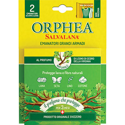 ANTITARME SALVALANA GRANDI ARMADI ORPHEA - LEGNO DI CEDRO CF=PZ 2