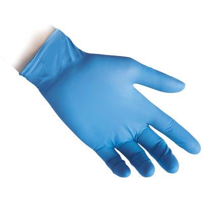 GUANTO NITRILE MONOUSO BLU 70 REFLEXX - GR 4,9 AQL 1,5 SENZA POLVERE CF=PZ 100 S