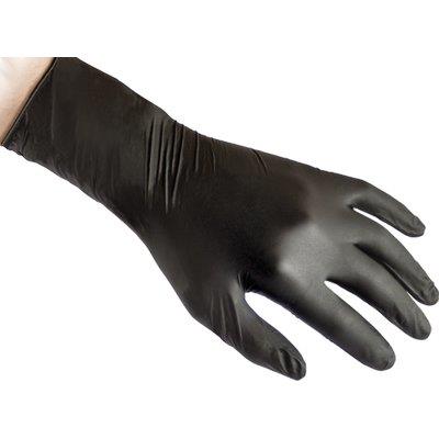 GUANTO NITRILE MONOUSO NERO N79P REFLEXX - GR 7,7 AQL 1,5 SENZA POLVERE CF=PZ 50 M