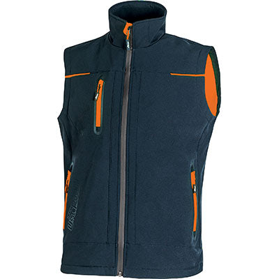 GILET SOFT SHELL UNIVERSE U-POWER - BLUE M