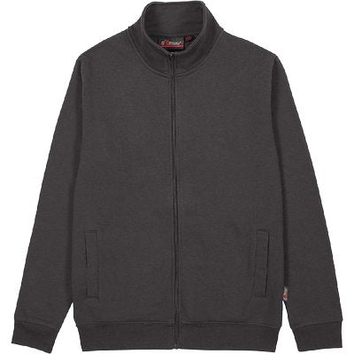 FELPA FULL ZIP SOTRA U-POWER - GREY METEORITE XL