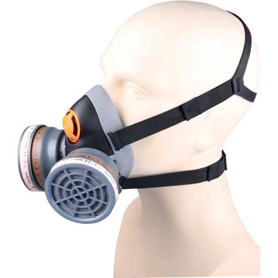 RESPIRATORE A MASCHERA M6400 MARS DELTAPLUS - A2 P2