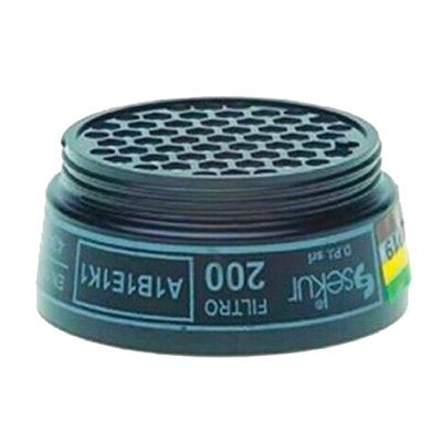 FILTRO X RESPIRATORE A MASCHERA POLIMASK 100 SEKUR - A1 B1 E1 K1