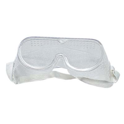 OCCHIALE SICUREZZA A MASCHERA BASIC - PC/PVC LENTE TRASPARENTE