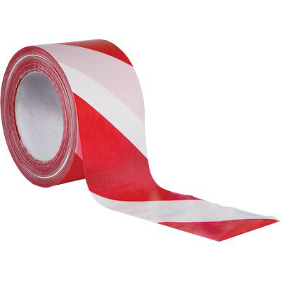 NASTRO SEGNALETICO BIANCO/ROSSO - H.MM 70 ML 200