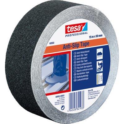 NASTRO ANTISDRUCCIOLO ADESIVO 60950 TESA - NERO H.MM 25 MT 15