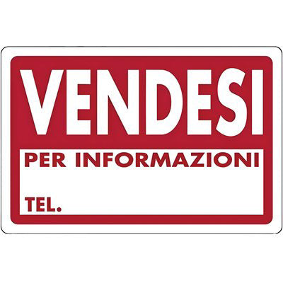TARGA SEGNALETICA VENDESI - PP CM 30X20