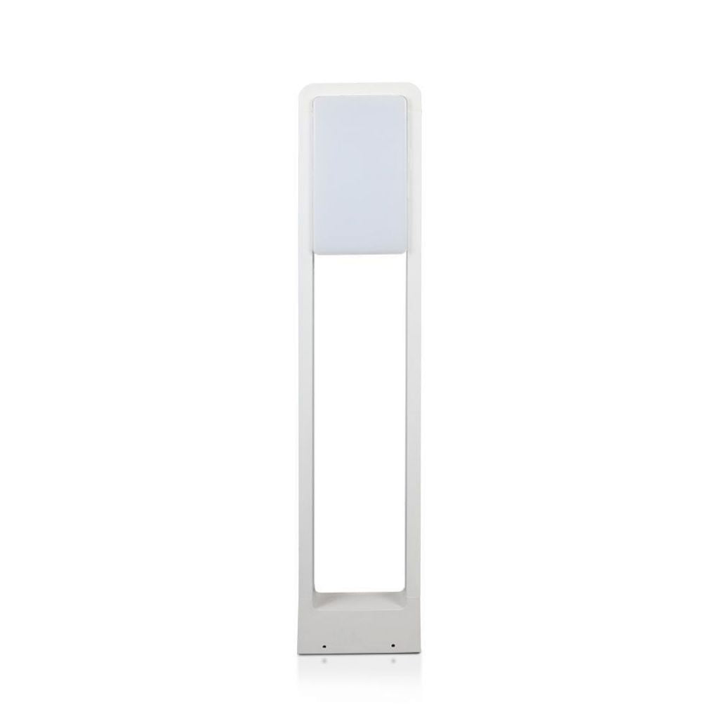 10W LED Bollard Lamp Samsung Chip White Body IP65 3000K
