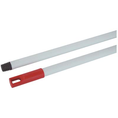 MANICO SCOPA ACCIAIO - VERNICIATO FILETTO ITALIA MM 21 CM 130