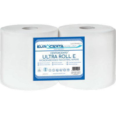 CARTA ASCIUGAMANI A ROTOLO ULTRA ROLL - GOFFRATA VELI 2 CF=PZ 2