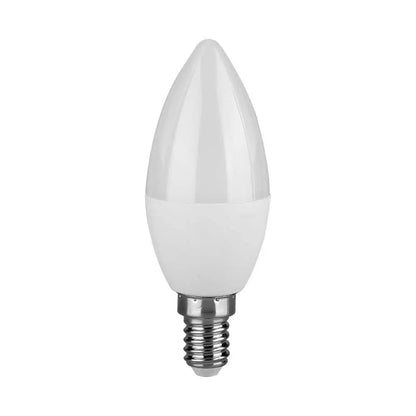 6.5W PLASTIC CANDLE BULB WITH CREE CHIP 3000K E14 6YRS WARRANTY